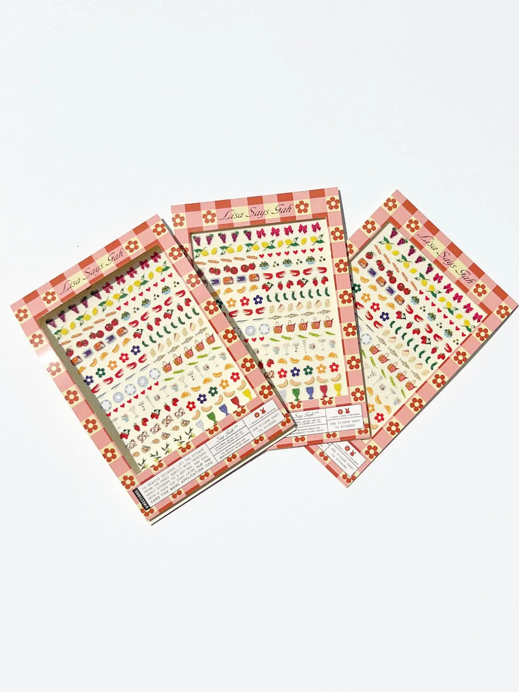 Nail Art Stickers - Gah!