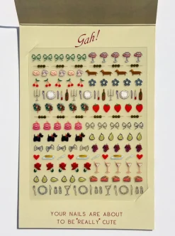 Nail Art Stickers - Set The Table