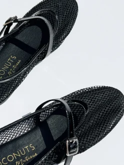 Nolita Mesh Mary Jane - Black