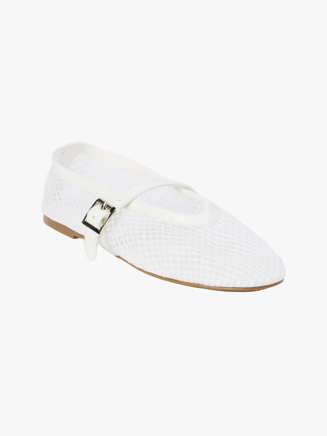 Nolita Mesh Mary Jane - White
