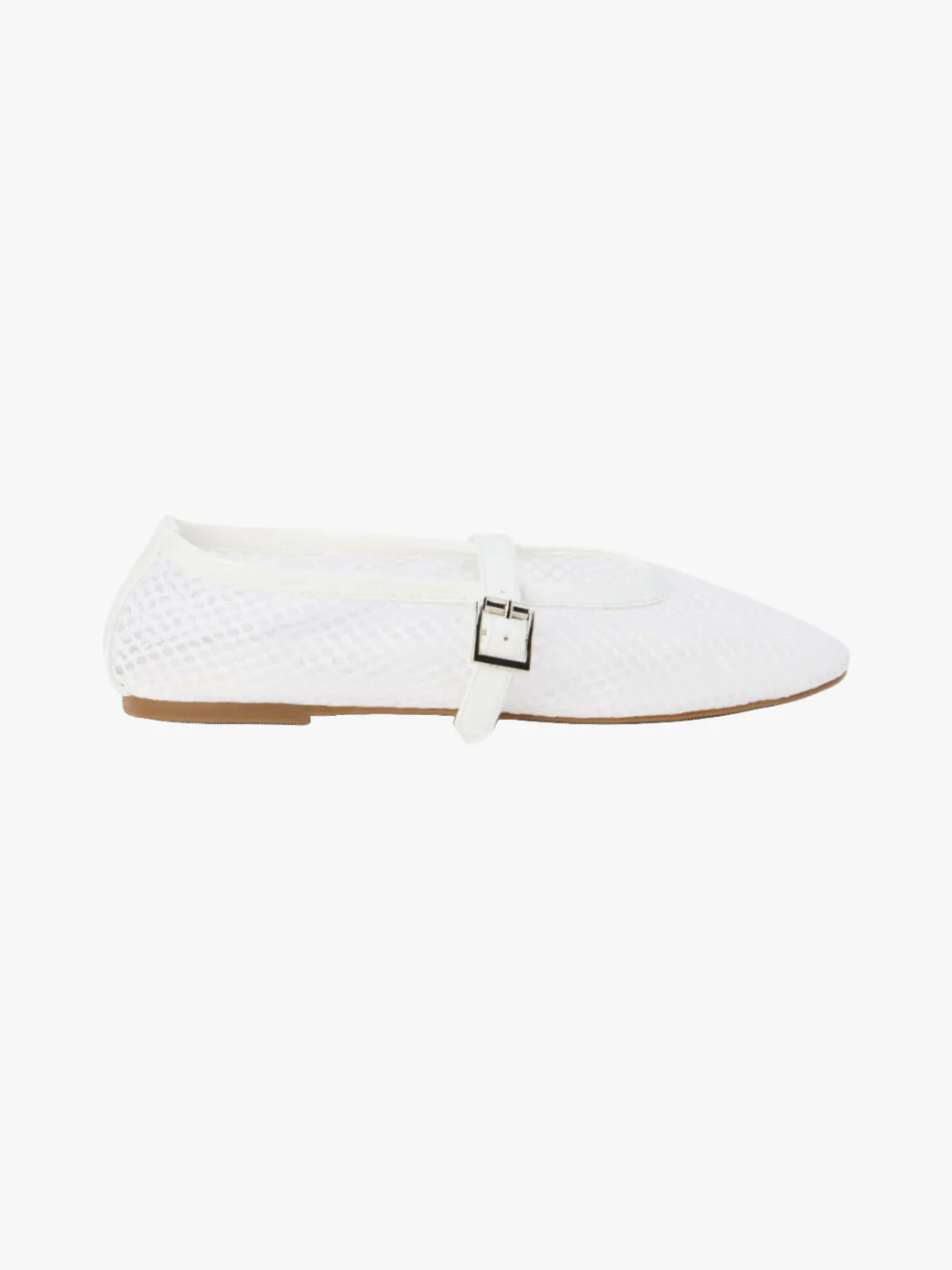 Nolita Mesh Mary Jane - White