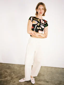 Nolita Mesh Mary Jane - White