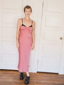 Oona Dress - Dusty Rose