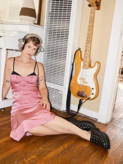 Oona Dress - Dusty Rose