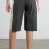 Paneles Short - Charcoal Stripe