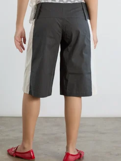 Paneles Short - Charcoal Stripe