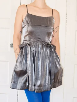 Penelope Mini Dress - Grey