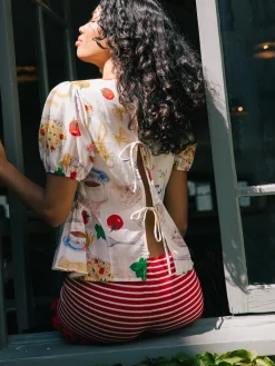 Petra Blouse - Buon Appetito Ivory