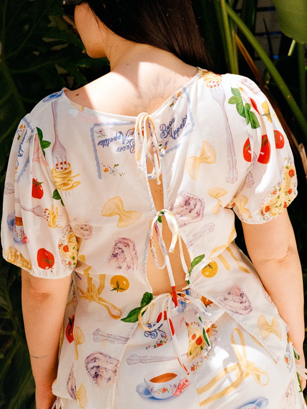 Petra Blouse - Buon Appetito Ivory
