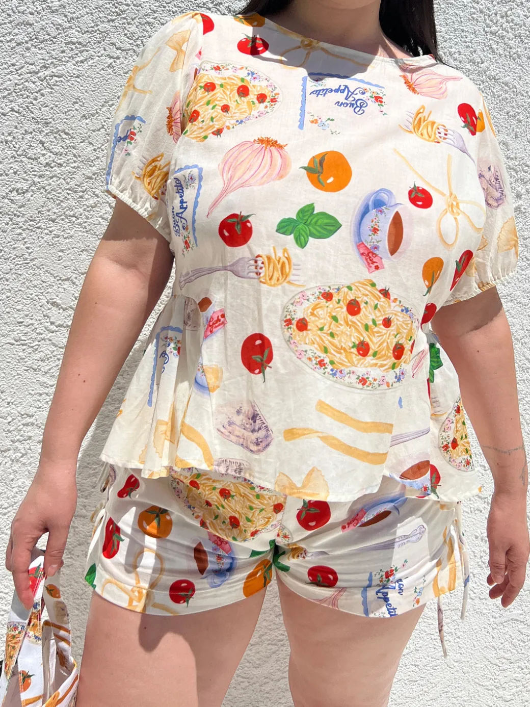 Petra Blouse - Buon Appetito Ivory
