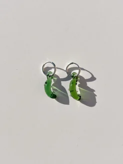 Pickle Hoops - Green/Silver