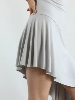 Plume Dress - Silver