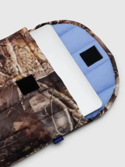 Puffy Laptop Sleeve - Photo Forest