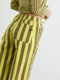 Rafe Pants - Yellow/ Choc Stripe