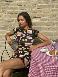 Rowan Tee - Buon Appetito Black