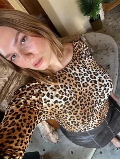 Rowan Top - Leopard