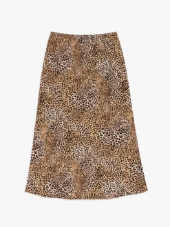 Sandy Midi Skirt - Leopard