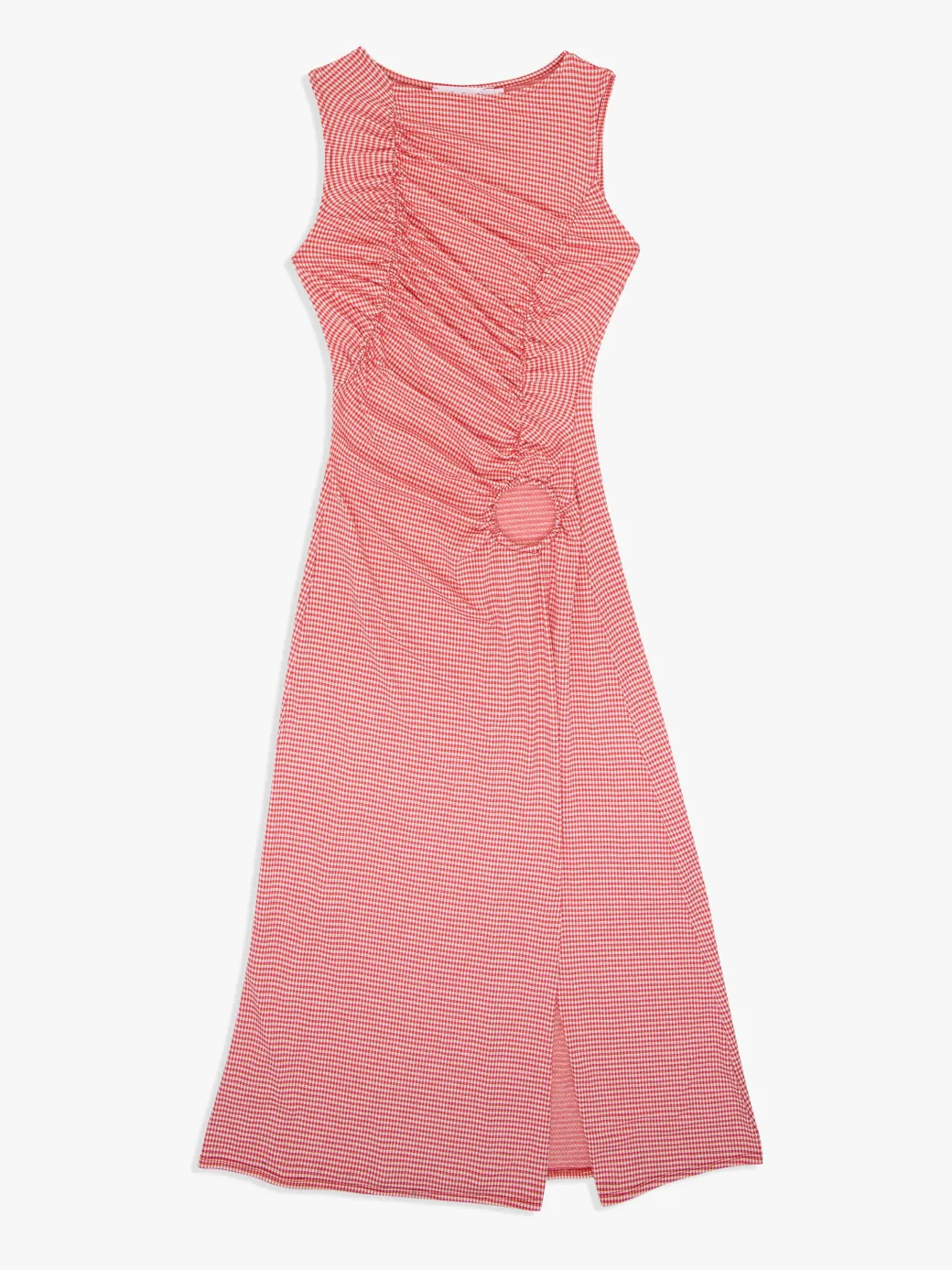 Savannah Cinch Dress - Pomodoro Gingham