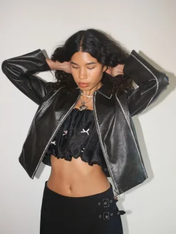Shyla Jacket - Washed Black