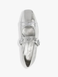 Sylvie Ballet Flat - Silver