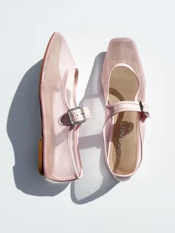 Tribecca Mesh Mary Jane - Pink