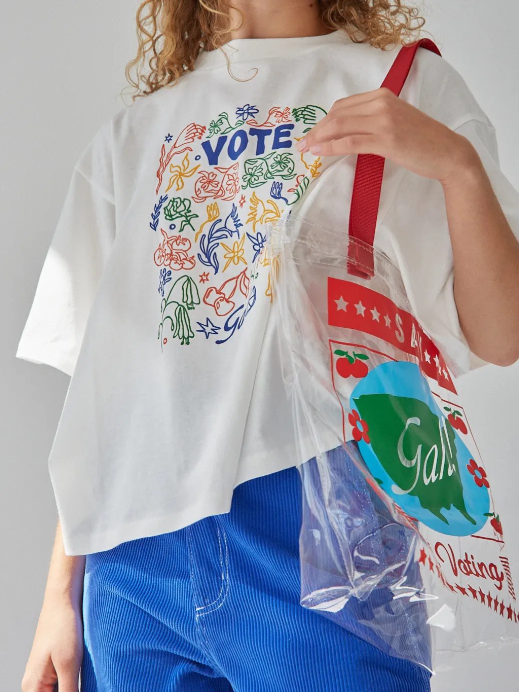 Vinyl Tote - Say Gah to Voting