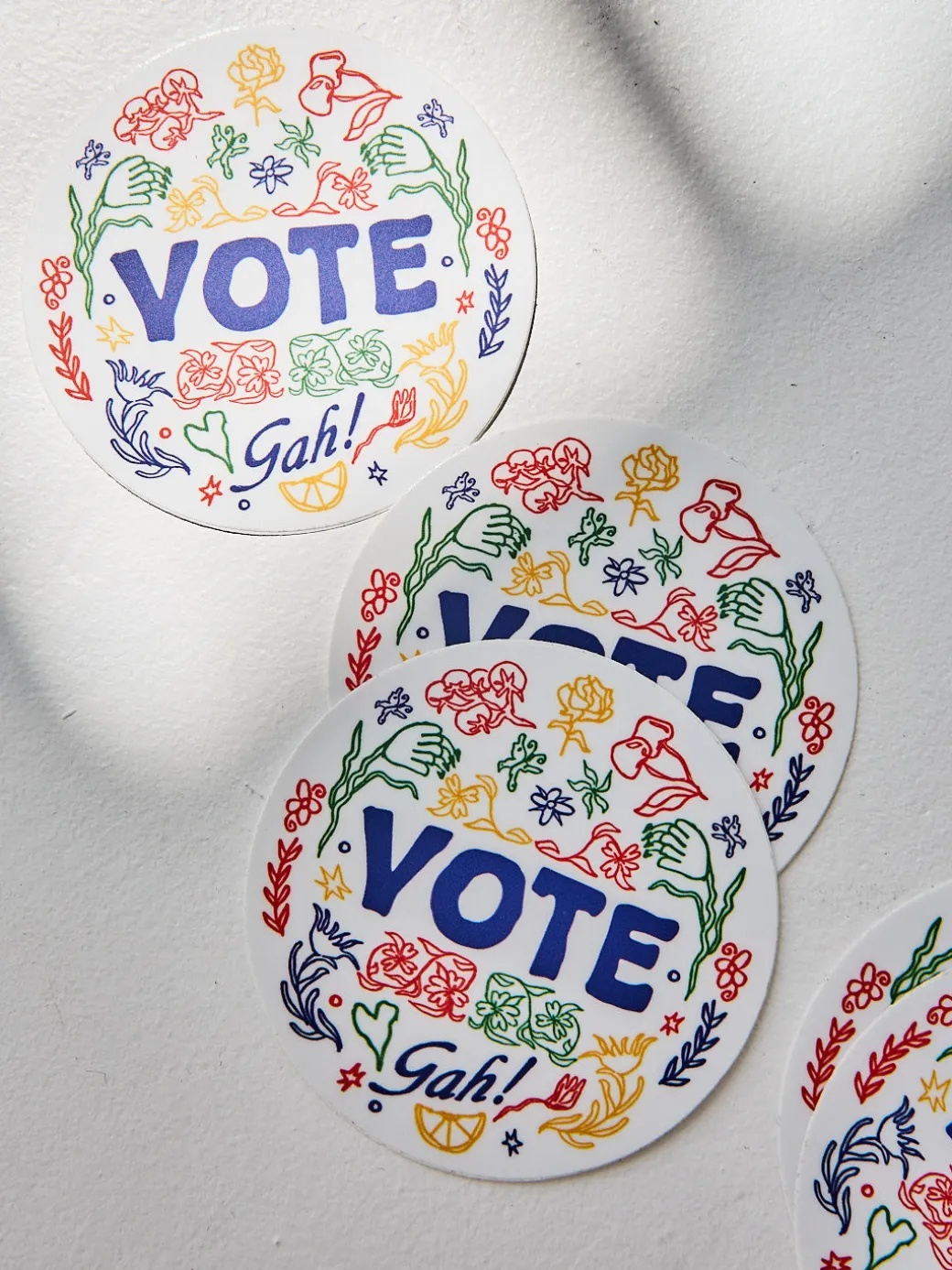 Vinyl Tote - Say Gah to Voting